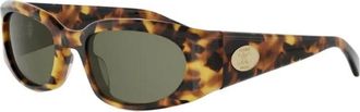 Celine Sunglasses, female, Brown, Size: 57 MM Journey Sunglasses