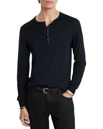 John Varvatos Eren Wool-Blend Sweater
