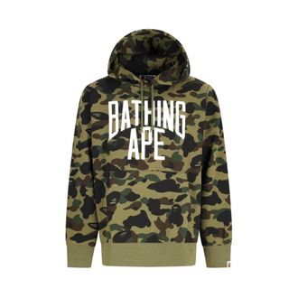 A Bathing Ape 1st Camo Pullover Hoodie - male - A BATHING APE - Hoodies - Green - XL - Sweatshirts & Hoodies