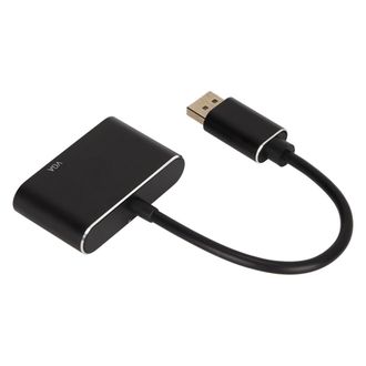 OEM Adaptador Hdmi Vga Para Dispositivos Con Puerto Dp, Convertidor Gr&aacute;fico Externo Con Interfaz Multimedia Dual De Alta Definici&oacute;n, Compatible Con Dispos