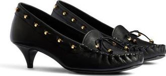 Khaite Milly Moc Toe Pump in Black at Nordstrom, Size 8.5Us