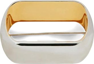 Jil Sander Spilla bicolore - Argento