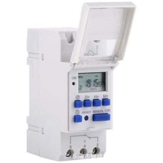 OEM Temporizador Lcd, Interruptor Temporizador Digital El&eacute;ctrico Semanal, 15a (220v) - Crezuo