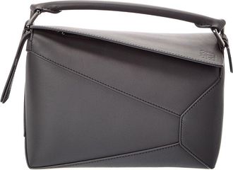 Loewe Logo Leather Shoulder Bag