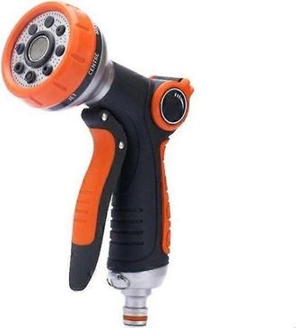 2B 1pc Garden Water Gun Household Car Wash Water Gun Sprinkler Head Watering Spray Gun High-pressure Water Gun Gardening Supplies