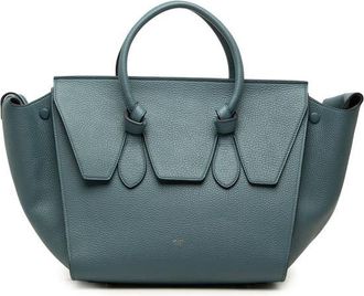 Celine Pre-owned Celine Small Grained Calfskin Tie Knot Tote Ladies R0L0221DEA9NM7UR