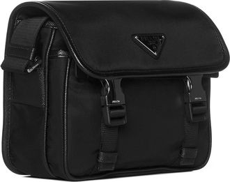 Prada Mens Satchel Bag Re-Nylon Black Shoulder