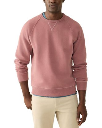 Faherty High Standard Fleece Crewneck Sweater
