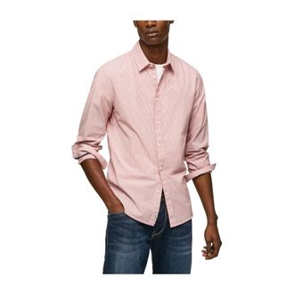 Pepe Jeans London Hombre, Camisas, Rojo, Talla: XL