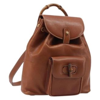 Gucci Zaino Pre-owned Vintage - - Pre-owned - Donna - Marrone - ONE SIZE