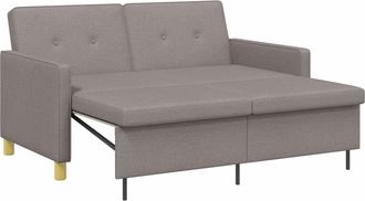 vidaXL Sof&aacute; Cama Desplegable Topo 154 X 94,5 X 80,5 Cm Tela Vidaxl