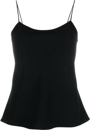 The Row spaghetti-strap tank top - women - Polyester/Triacetate - M - Black