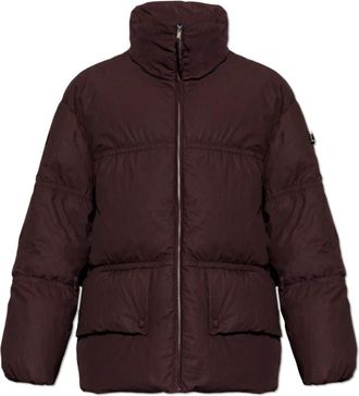 Moncler unisex, Jassen, Bruin, Maat: L Katoen