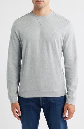 Johnnie-O Stones Crewneck Sweatshirt in Light Gray at Nordstrom Rack, Size Xx-Large