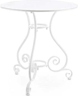 BIZZOTTO Bizzotto - Tavolo Esterno Bianco Diametro 70 cm