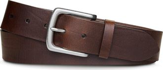 Shinola Essential Leather Belt in Dark Brown at Nordstrom, Size 38