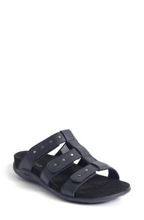 Strive Footwear Biarritz Sandal in Black Ii at Nordstrom, Size 8.5