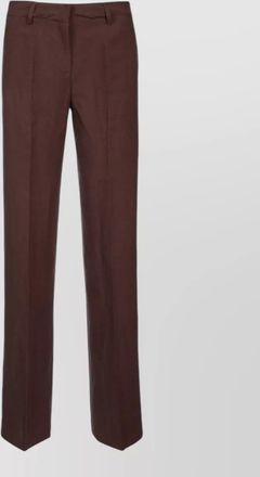 Ermanno Scervino tailored trousers belt loops front pleats straight