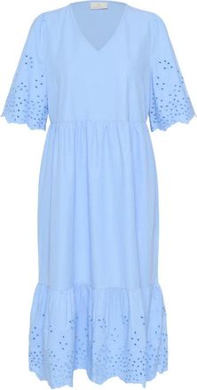 Kaffe Dames, Jurken, Blauw, Maat: XL