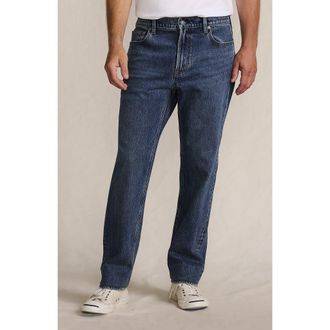 Lands End Stretch Classic Fit Jean in Medium Glacier Wash at Nordstrom, Size 44 X 28