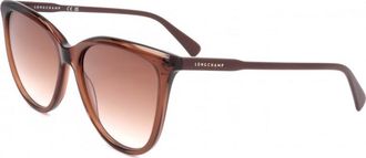 Longchamp Womens LO718S 56 201 Sunglasses - Brown - One Size