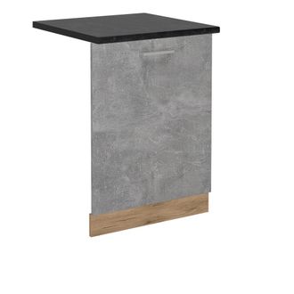 Vicco Tapa Del Lavavajillas R-line, Hormig&oacute;n, 60 Cm, Et Antracita