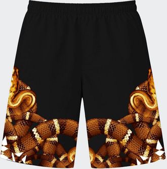 Marcelo Burlon County of Milan Pantaloncini in jersey stampato
