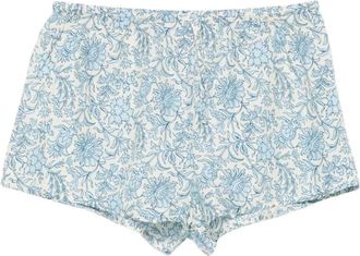 MC2 Saint Barth Korte Broeken, Dames, Blauw, S, Casual Shorts