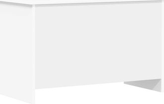 vidaXL Ba&uacute;l De Almacenamiento Blanco 80 X 40 X 50 Cm Vidaxl