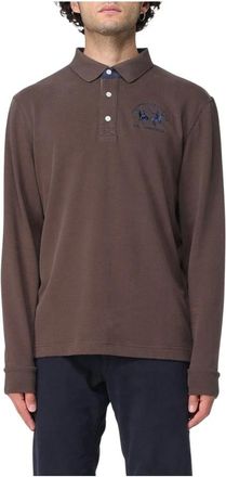 La Martina Polo Shirt - Heren - Polos - Bruin - S - Tops