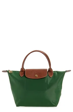 ハンドバッグ Longchamp Mocha-Coloured S Le Pliage Green Bag Le Pliage Green S Handbag Mocha - Recycled canvas | Longchamp US