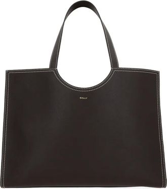 Bally Borsa tote in pelle - Marrone