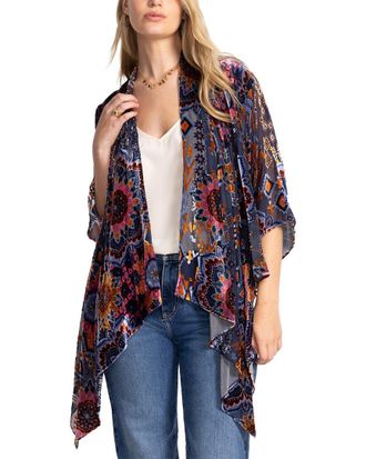 Johnny Was Reginald Silk-Blend Jacket