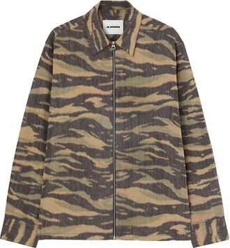 Jil Sander Printed Shirt - Mens - Polyester/Silk