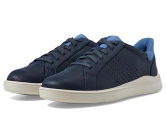 Rockport Tristen Step Activated Lace-up Mens Lace-up Boots New Dress Blues : 11.5 W (EE), Leather/Suede