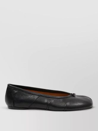 Maison Margiela leather tabi ballerina flats