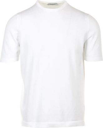 Gran Sasso Witte Truien Collectie - Heren - T-shirts - Wit - S - Tops