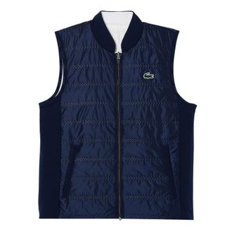 Lacoste Dames/Dames Gewatteerd Slim Gilet (Marine)
