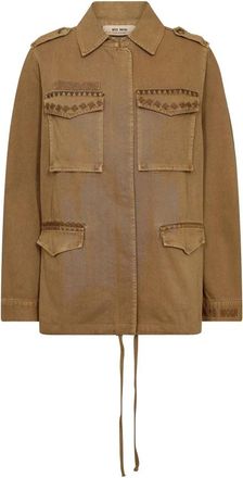 Mos Mosh Kameel Utility Jack - Dames - Zomerjassen - Bruin - XS - Jassen