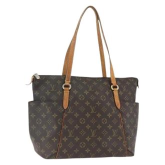Louis Vuitton Pre-owned Tote Bags, female, Brown, Size: ONE SIZE Pre-owned Monogram Canvas Tote Bag