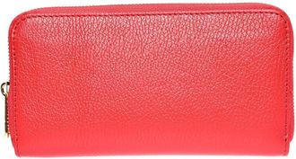 Roberta M Rood Rundleer Portemonnee