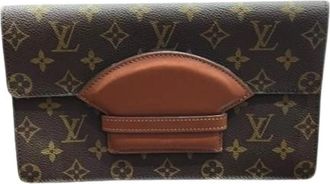 Louis Vuitton Pre-owned Clutch bag - Dames - Vintage Clutch - Bruin - ONE Size - Vintage
