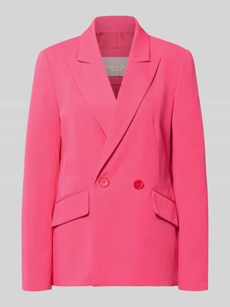 Christian Berg Regular Fit Blazer mit Pattentaschen in Pink, Gr&ouml;&szlig;e 34