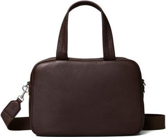 Tory Burch Leather Satchel in Cocoa at Nordstrom