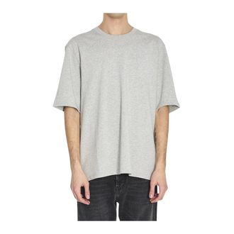 Ami Tops, Heren, Grijs, M, Katoen, Ami de Coeur Katoenen Jersey T-shirt