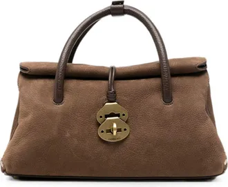 Zanellato Dotta Jones kleine leren handtas