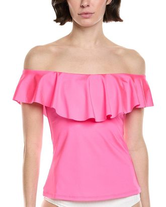 Trina Turk Monaco Ruffle Tankini Top