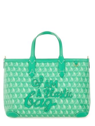Anya Hindmarch Compact Recycled Canvas Tote Bag With Playful Pattern