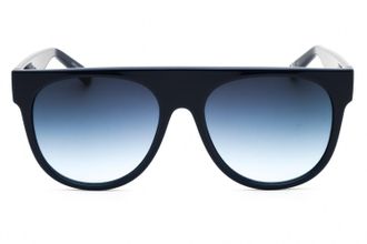 Fila SFI279 Grey Gradient Round Sunglasses - Black