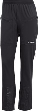 adidas Womens Xpr Fast Pant Ski Trouser in Black - Size 10 UK